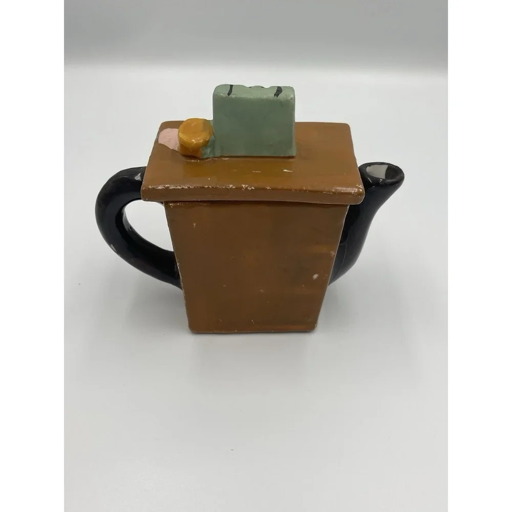 Vintage Miniature Teapot Set‎ Table Decor Knick Knack Trinkets Box